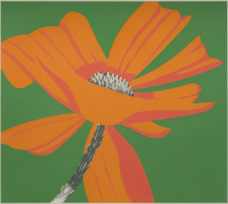 ALEX KATZ "POPPY" SCREENPRINT, 1968