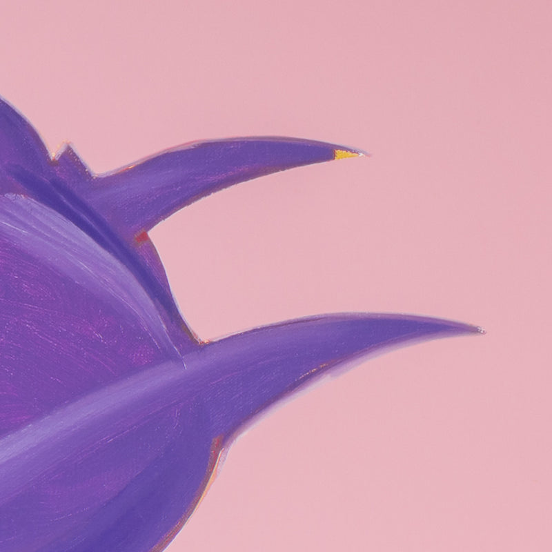 alex katz purple tulips 1 print flowers portfolio printmaking archival inkjet laser print limited edition iconic american artist living caviar20 buy american artwork buy alex katz flowers maine floral portrait purple pink green spring fresh pastels