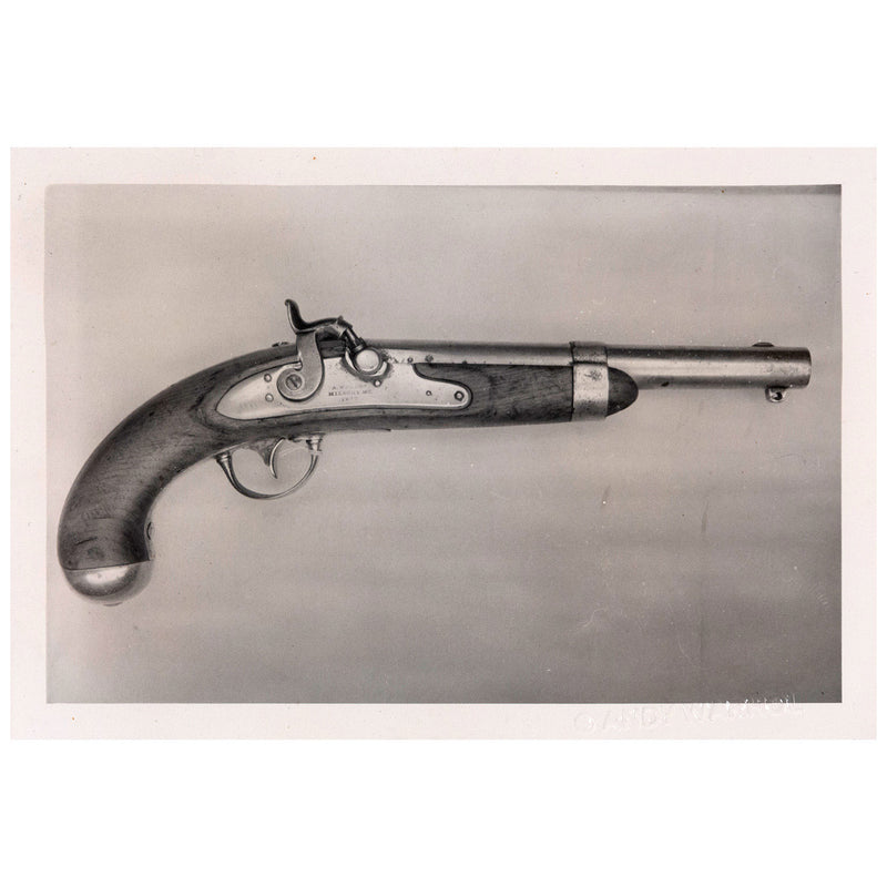 Andy Warhol Untitled "Pistol"  USA, 1981. Unique polaroid print from the "Knives and Guns" series.