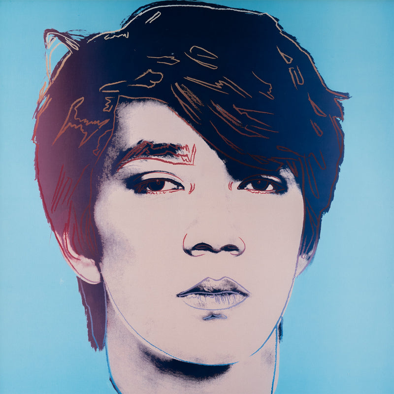 Andy Warhol, Ryuichi Sakamoto, Lithograph Silkscreen, 1984, Caviar20, prints print iconic pop artist pop art multiple limited edition