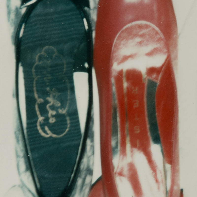 ANDY WARHOL "SHOES" POLAROID, 1980