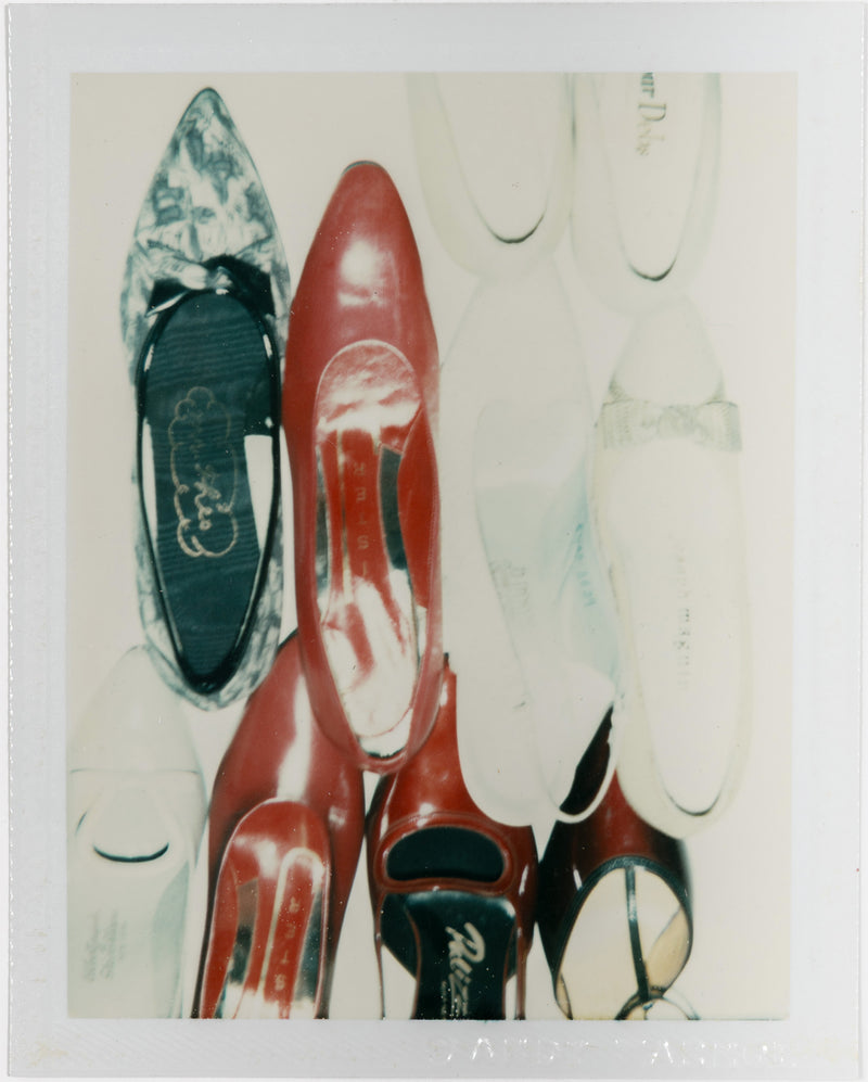 ANDY WARHOL "SHOES" POLAROID, 1980