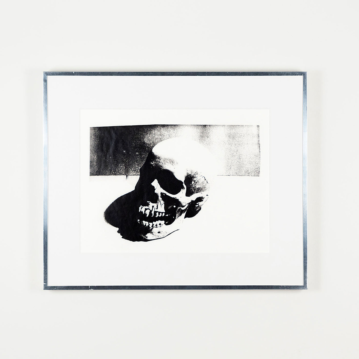 額装品/Skull /red 1976/アンディ ウォーホル