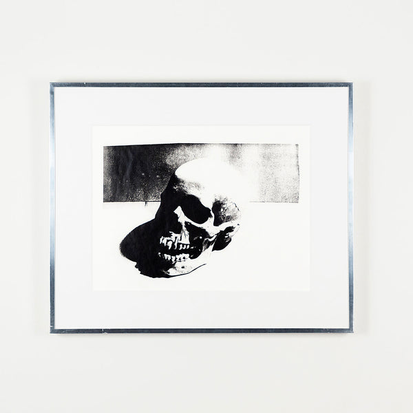 ANDY WARHOL "SKULL" SCREENPRINT, 1976