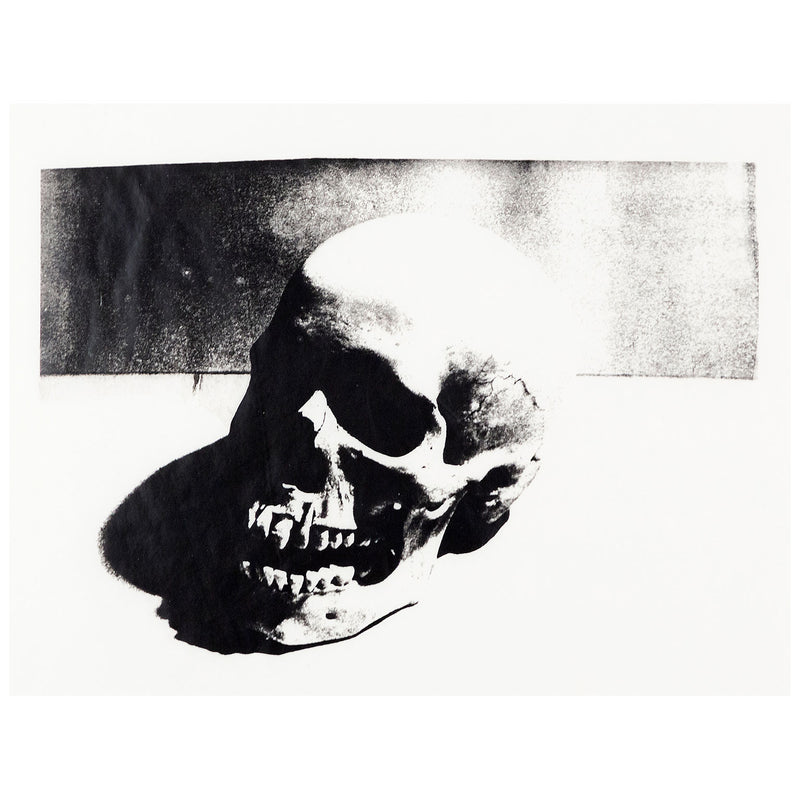 ANDY WARHOL "SKULL" SCREENPRINT, 1976