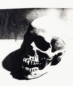 ANDY WARHOL "SKULL" SCREENPRINT, 1976