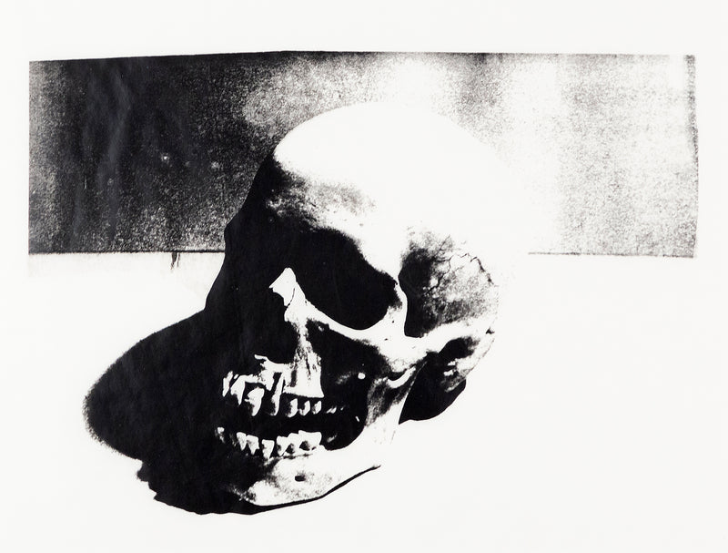 ANDY WARHOL "SKULL" SCREENPRINT, 1976