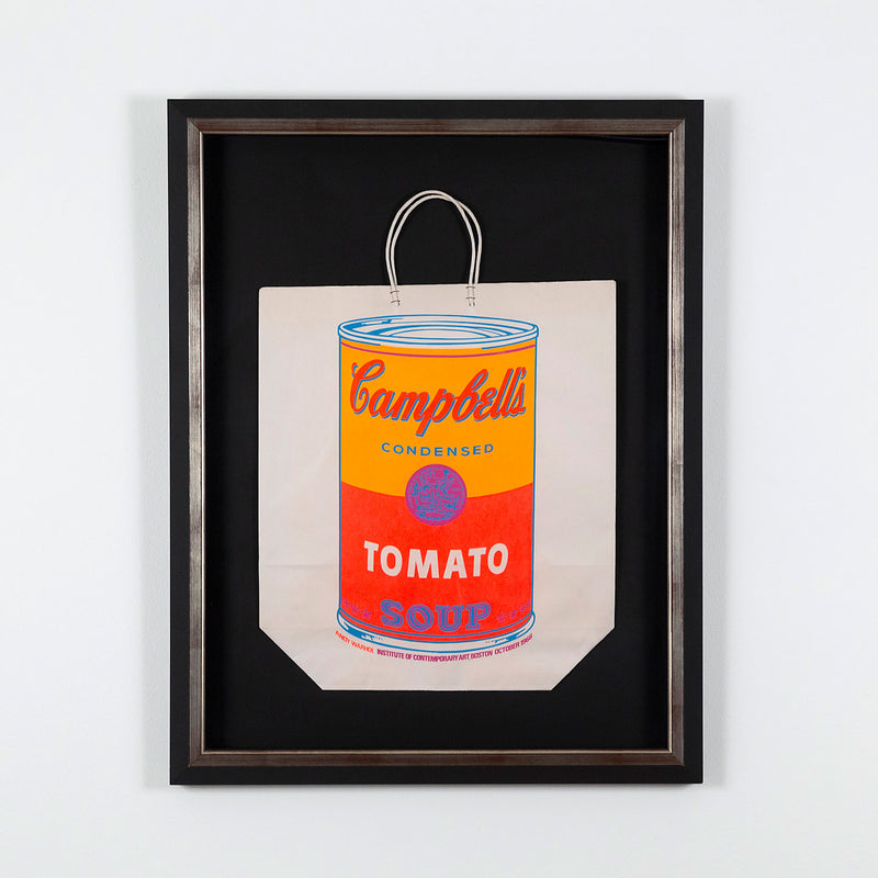 ANDY WARHOL "SOUP CAN BAG" SILKSCREEN, 1966