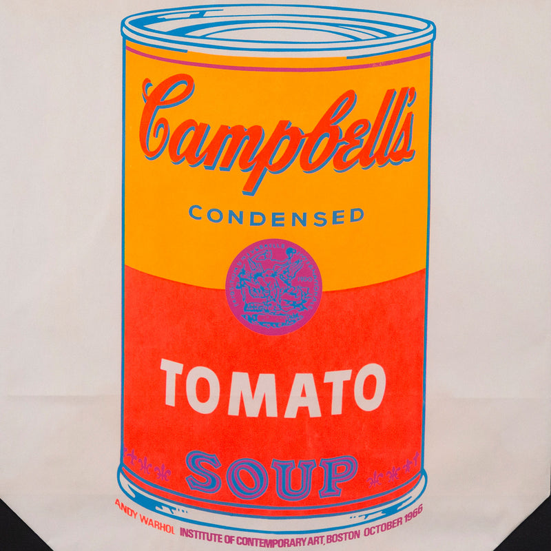ANDY WARHOL "SOUP CAN BAG" SILKSCREEN, 1966