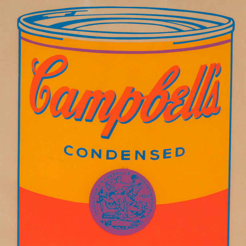 andy warhol soup can bag silkscreen 1966 ica boston institute of contemporary art boston 1966 andy warhol shopping bag campbells soup print multiple serigraph screenprint silkscreen iconic warhol print framed