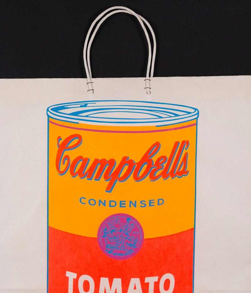 ANDY WARHOL "SOUP CAN BAG" SILKSCREEN, 1966