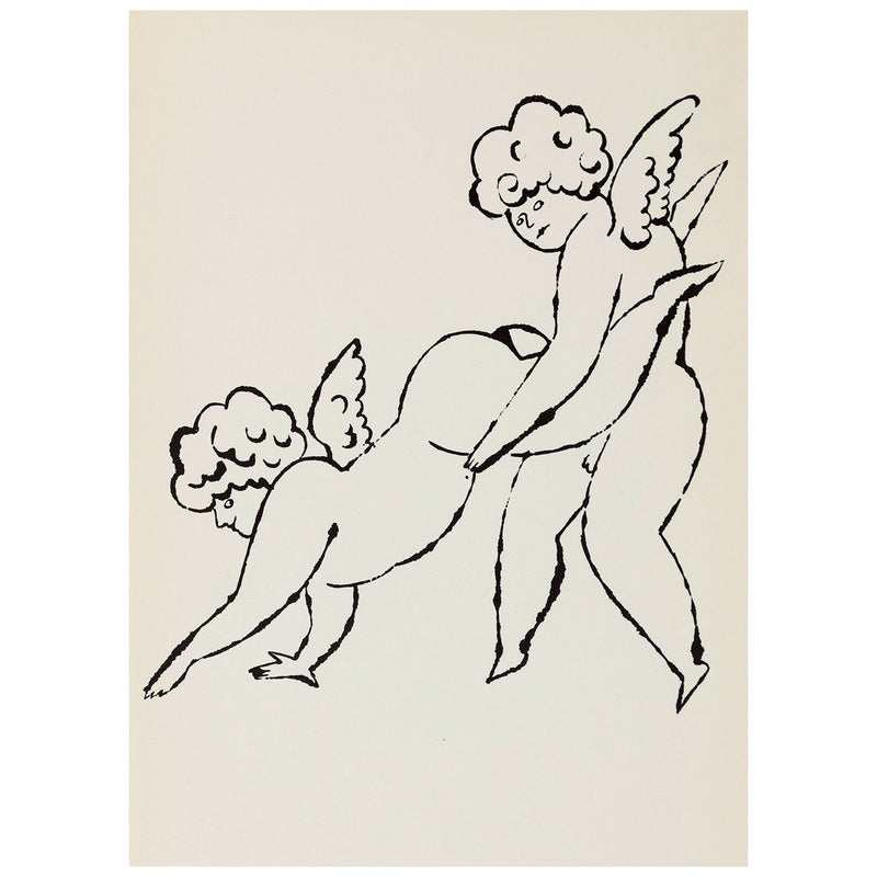 ANDY WARHOL "PUTTI DUO", 1956