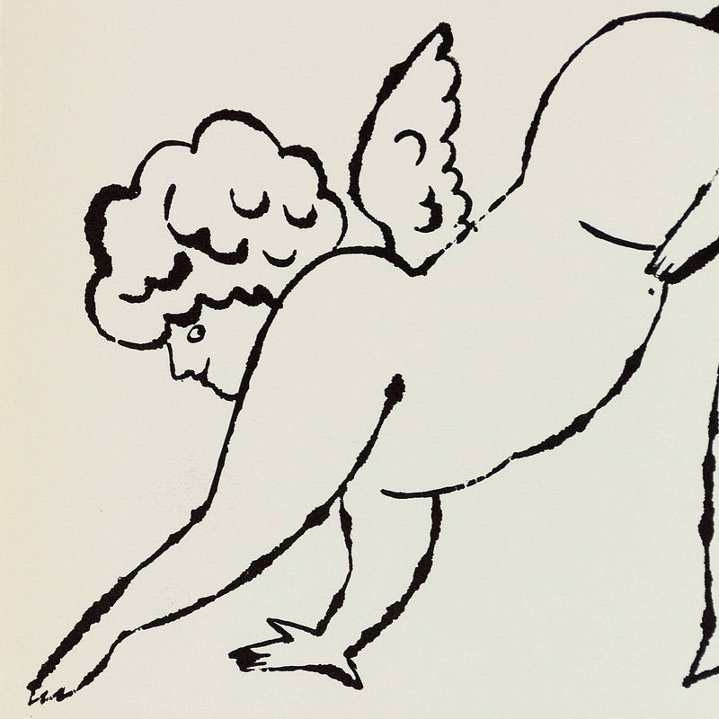 ANDY WARHOL "PUTTI DUO", 1956