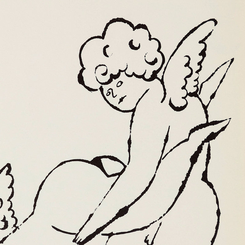 ANDY WARHOL "PUTTI DUO", 1956