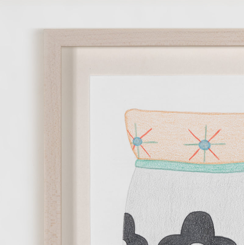 ANNIE POOTOOGOOK "MUKLUK" DRAWING, 2012