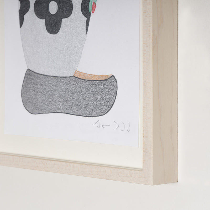 ANNIE POOTOOGOOK "MUKLUK" DRAWING, 2012