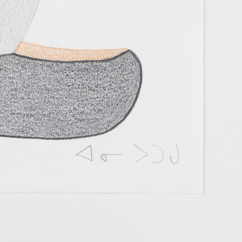 ANNIE POOTOOGOOK "MUKLUK" DRAWING, 2012