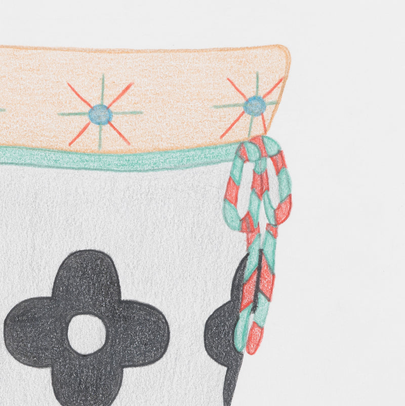 ANNIE POOTOOGOOK "MUKLUK" DRAWING, 2012