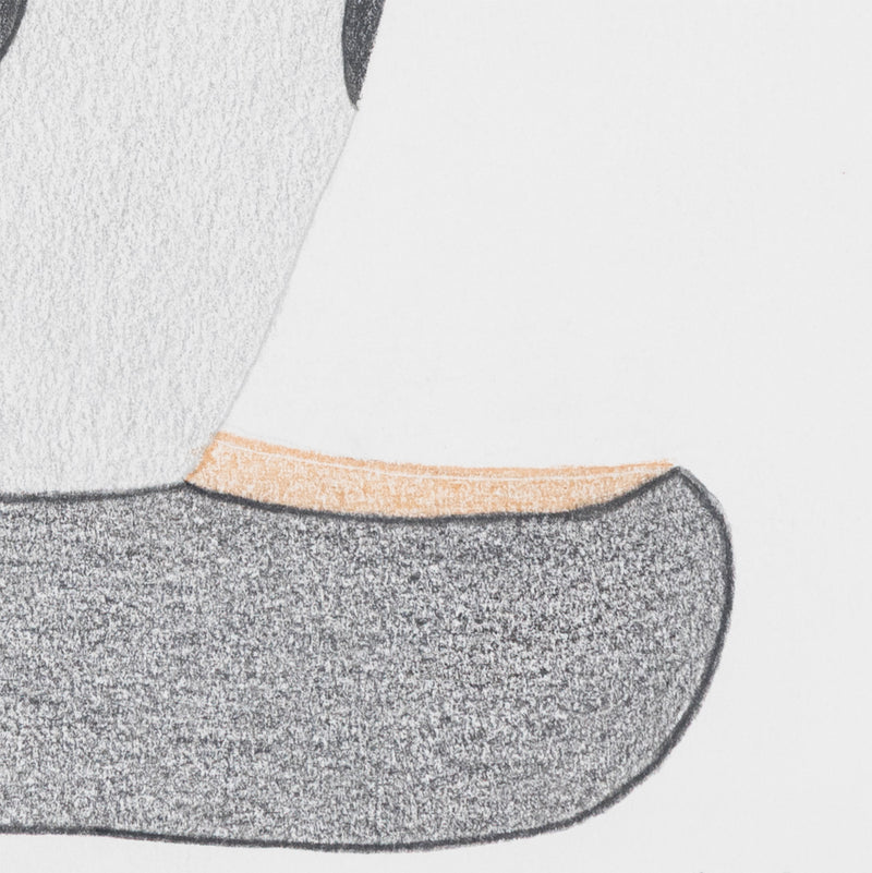 ANNIE POOTOOGOOK "MUKLUK" DRAWING, 2012