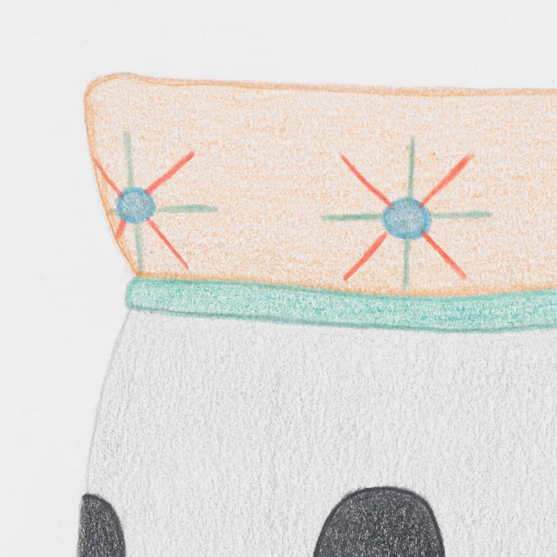 ANNIE POOTOOGOOK "MUKLUK" DRAWING, 2012