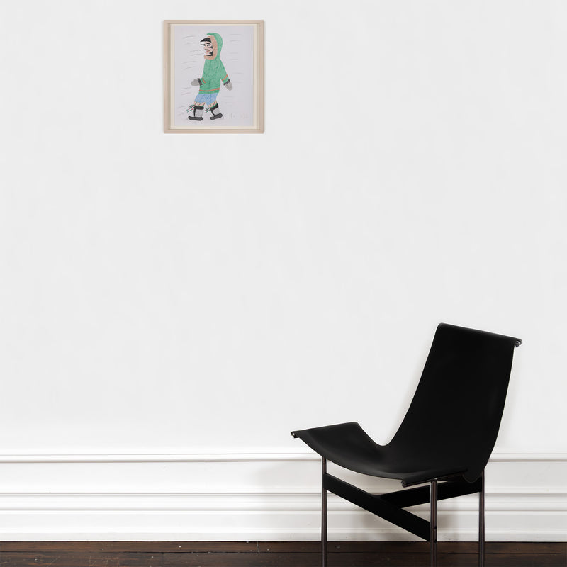 ANNIE POOTOOGOOK "WIND WALKER" DRAWING, 2012