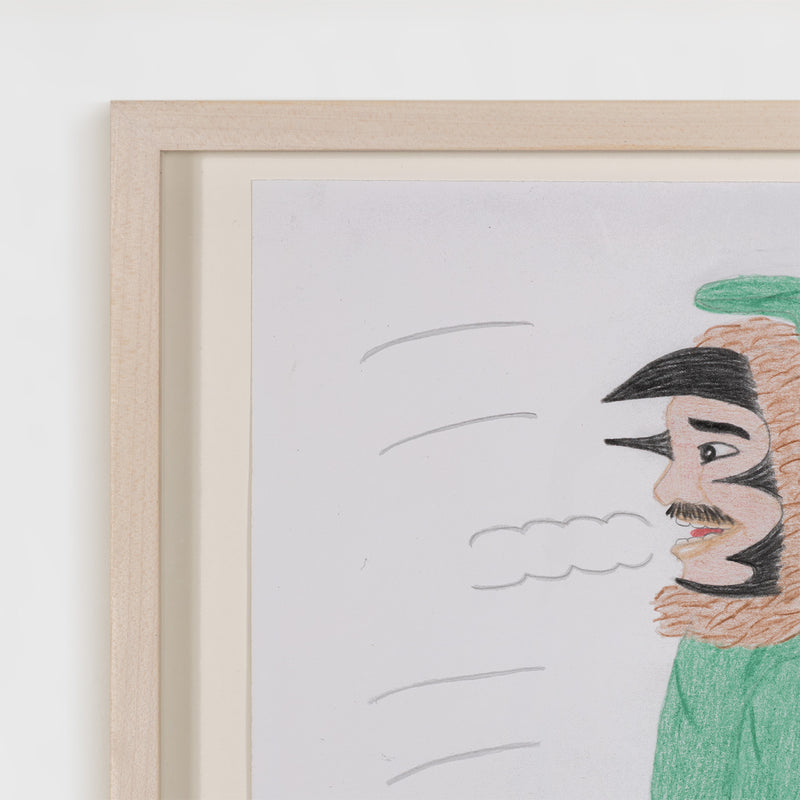 ANNIE POOTOOGOOK "WIND WALKER" DRAWING, 2012