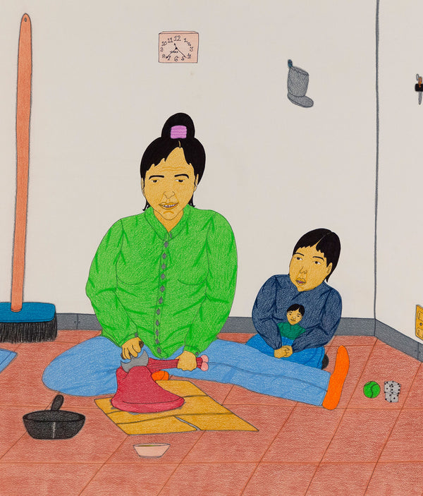 ANNIE POOTOOGOOK "SKINNING", 2004