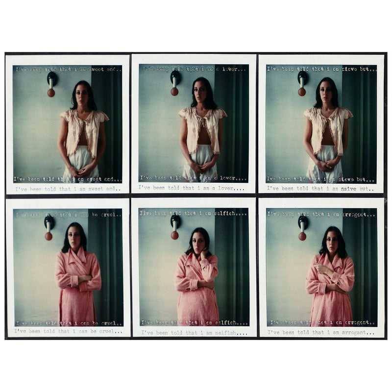 BARBARA ASTMAN "SELF-PORTRAIT" POLAROID, 1978