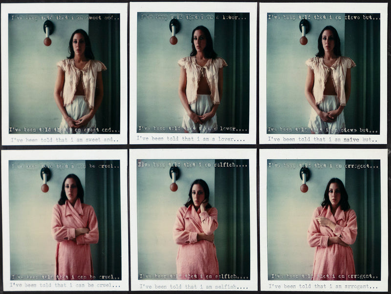 BARBARA ASTMAN "SELF-PORTRAIT" POLAROID, 1978