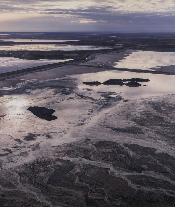 Edward Burtynsky alberta oil sands #10 environmental photography aerial photography canadian artist collect canadian art buy canadian art buy burtynsky sell burtynksy iconic burtynsky imagery burtynsky oil series 2007