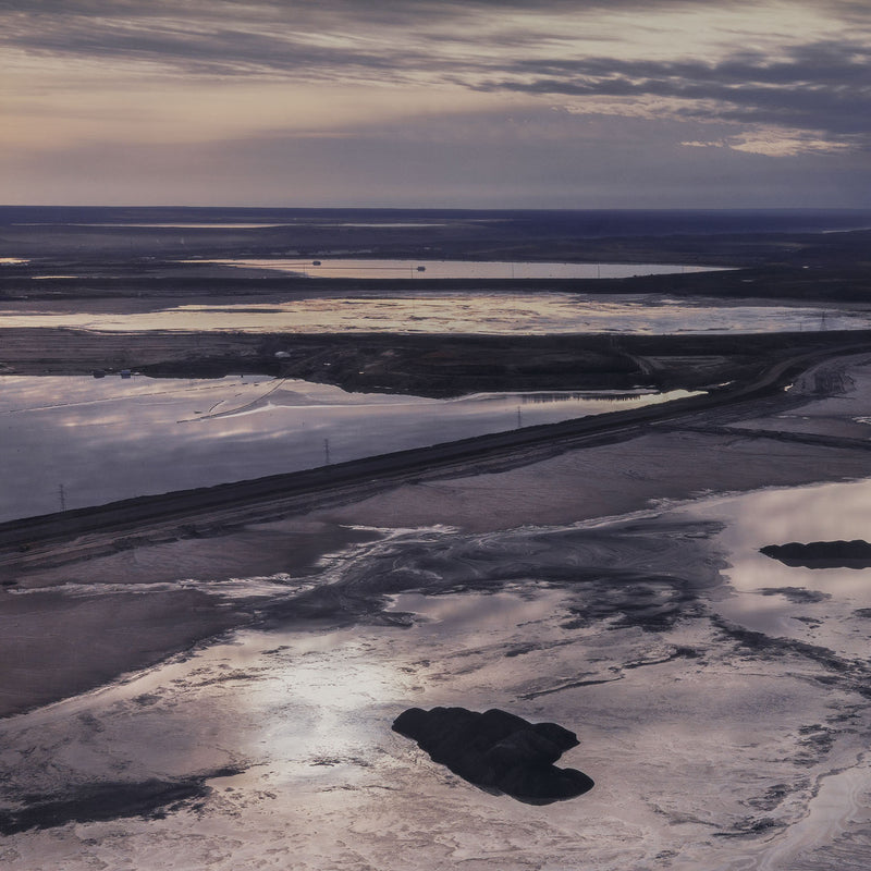 Edward Burtynsky alberta oil sands #10 environmental photography aerial photography canadian artist collect canadian art buy canadian art buy burtynsky sell burtynksy iconic burtynsky imagery burtynsky oil series 2007