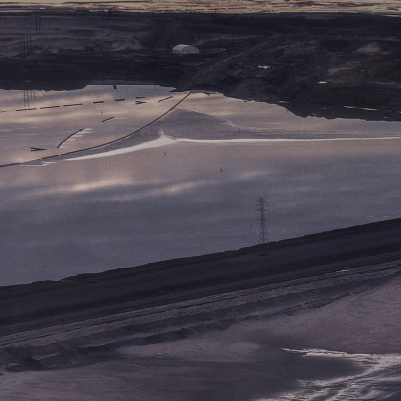 Edward Burtynsky alberta oil sands #10 environmental photography aerial photography canadian artist collect canadian art buy canadian art buy burtynsky sell burtynksy iconic burtynsky imagery burtynsky oil series 2007
