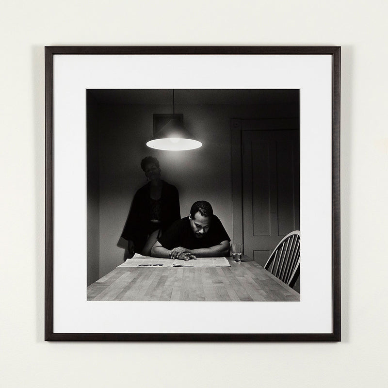 CARRIE MAE WEEMS "KITCHEN TABLE" GELATIN SILVER PRINT, 1994
