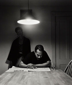 CARRIE MAE WEEMS "KITCHEN TABLE" GELATIN SILVER PRINT, 1994