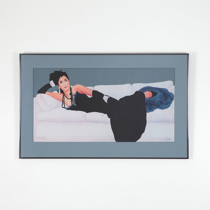 CHARLES PACHTER "MOLLY JOHNSON" SERIGRAPH, 1986