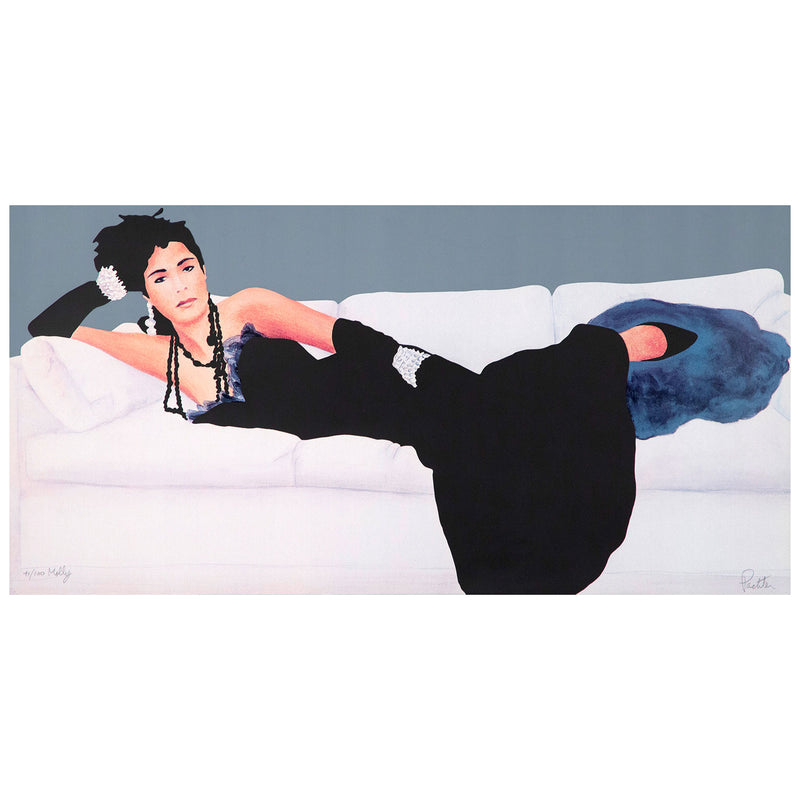 CHARLES PACHTER "MOLLY JOHNSON" SERIGRAPH, 1986