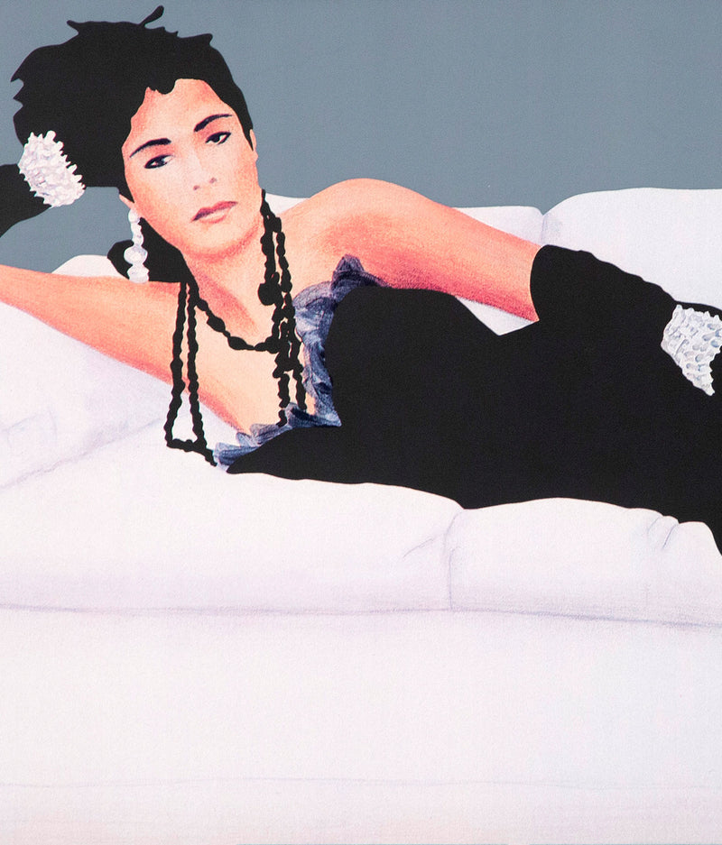 CHARLES PACHTER "MOLLY JOHNSON" SERIGRAPH, 1986