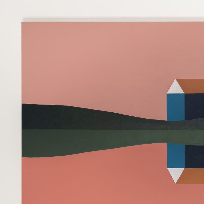 CHARLES PACHTER "DAWN BARN" PAINTING, 2020