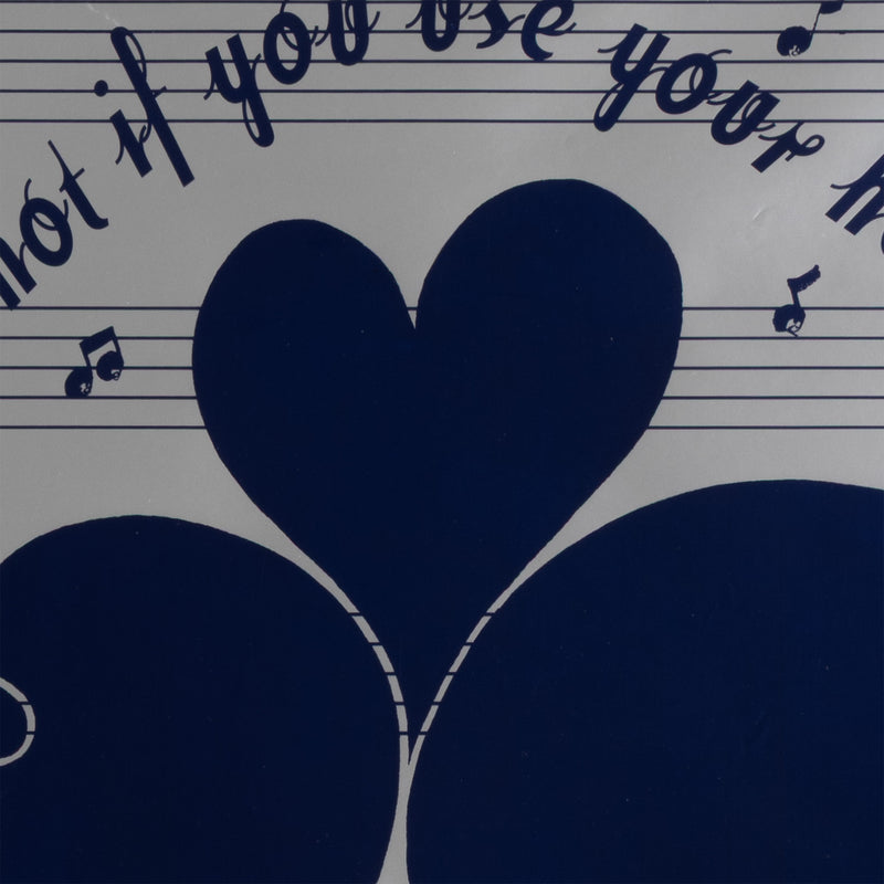 chris ofili you will not lose, not if you use your heart exhibition poster relief screenprint 2005 Hurricane KAtrina Relief Benefit limited edition open edition british artists YBA love collect ofili buy ofili sell ofili