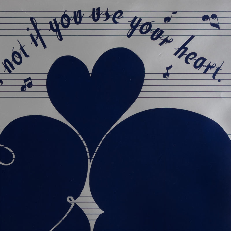 chris ofili you will not lose, not if you use your heart exhibition poster relief screenprint 2005 Hurricane KAtrina Relief Benefit limited edition open edition british artists YBA love collect ofili buy ofili sell ofili