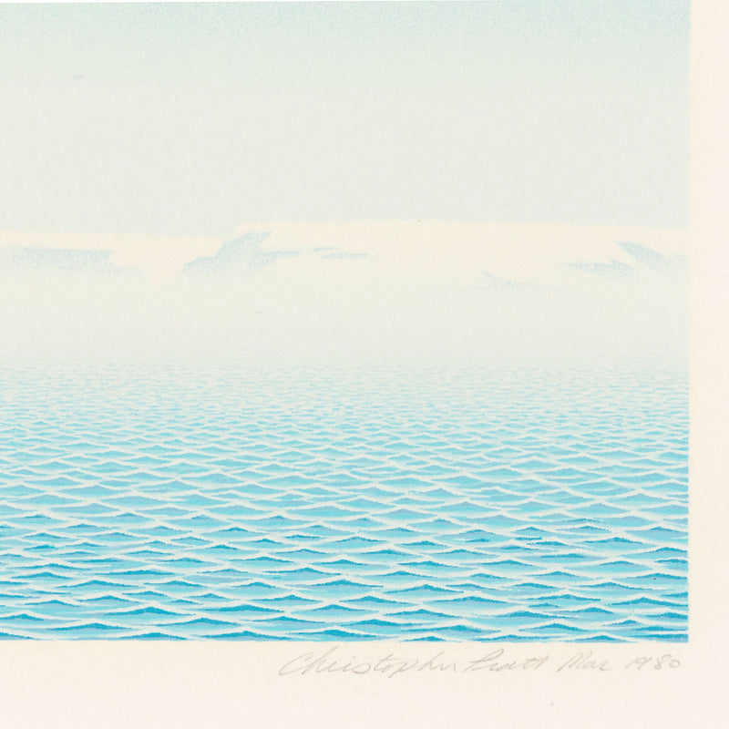 CHRISTOPHER PRATT "HAWKE BAY" SCREENPRINT, 1980