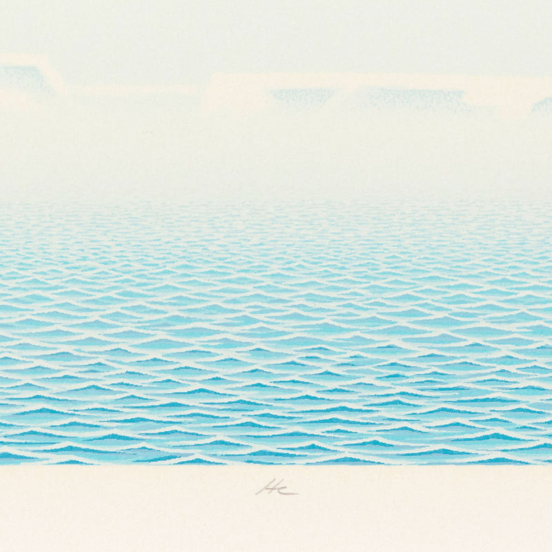 CHRISTOPHER PRATT "HAWKE BAY" SCREENPRINT, 1980