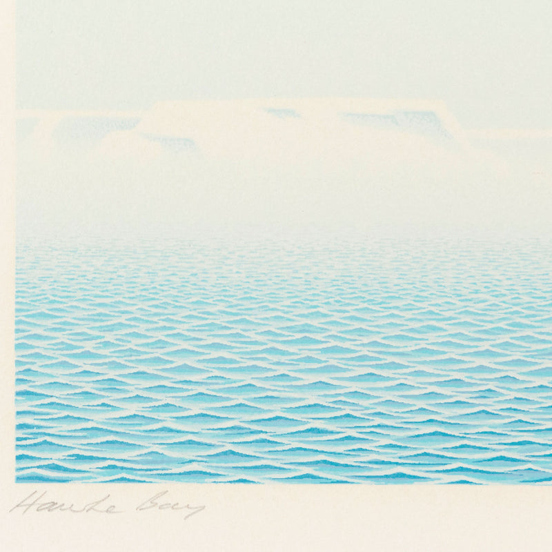 CHRISTOPHER PRATT "HAWKE BAY" SCREENPRINT, 1980