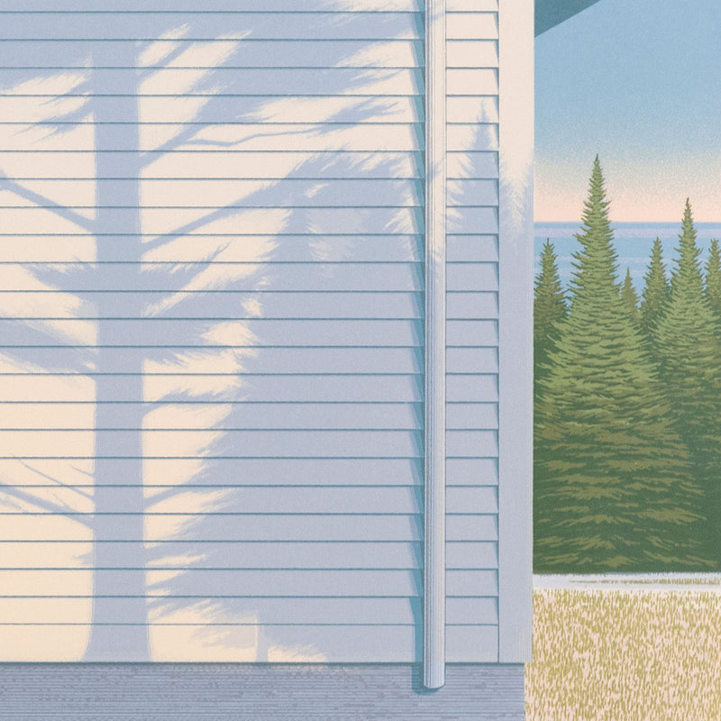 Christopher Pratt "Spring at My Place" Screenprint, 1985