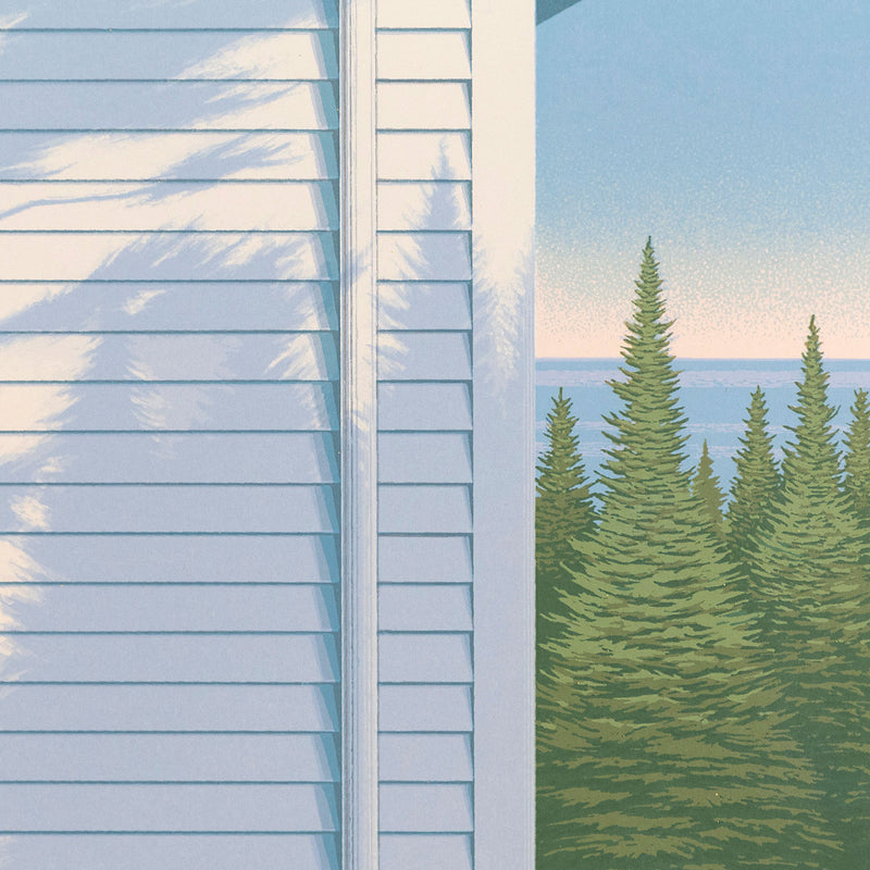 Christopher Pratt "Spring at My Place" Screenprint, 1985
