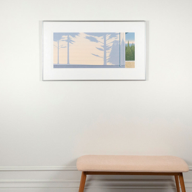 Christopher Pratt "Spring at My Place" Screenprint, 1985