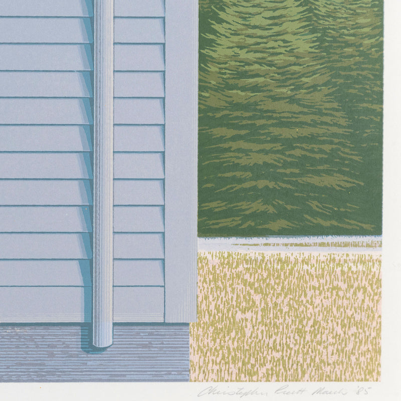 Christopher Pratt "Spring at My Place" Screenprint, 1985