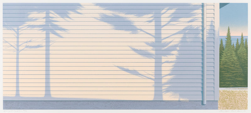 Christopher Pratt "Spring at My Place" Screenprint, 1985