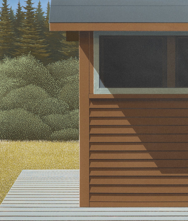 christopher pratt summer in the south east limited edition print 1987 Mary Pratt canadian artists collect pratt buy pratt sell pratt cottage country artwork summer cabin affordable pratt prints