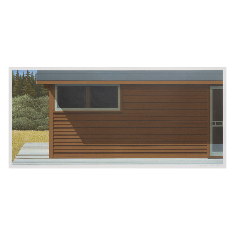 christopher pratt summer in the south east limited edition print 1987 Mary Pratt canadian artists collect pratt buy pratt sell pratt cottage country artwork summer cabin affordable pratt prints